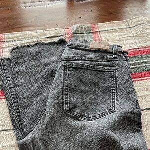 Madewell Women's Gray Straight Leg Jeans